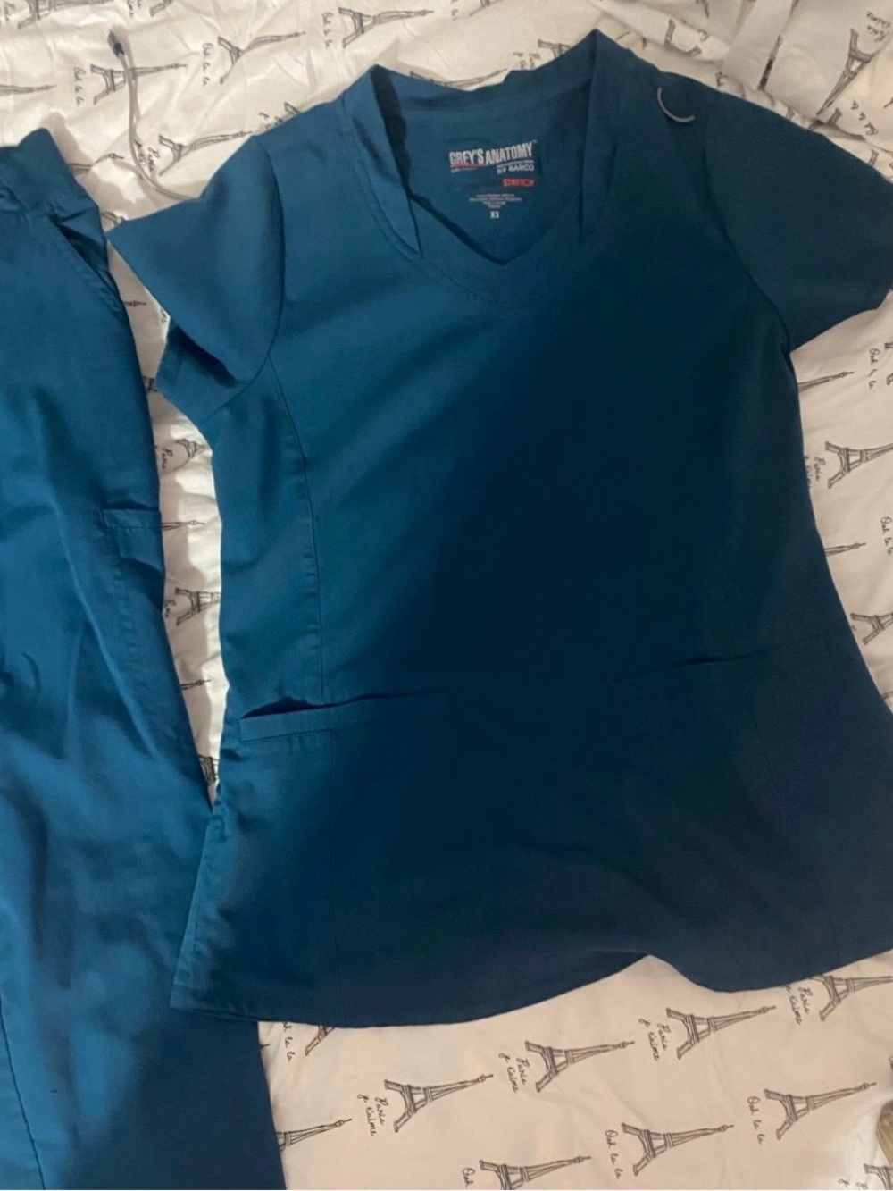 Grey's Anatomy Women's Teal Scrub set